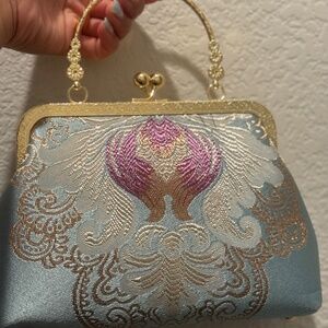 Cute small purse with chain